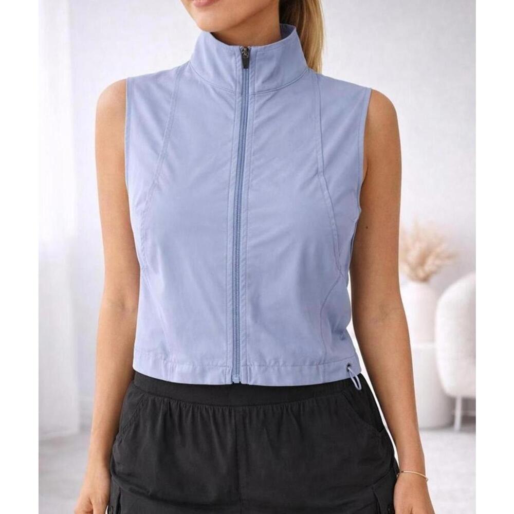 NWT Halara Women's Zip Up Vest Size XS